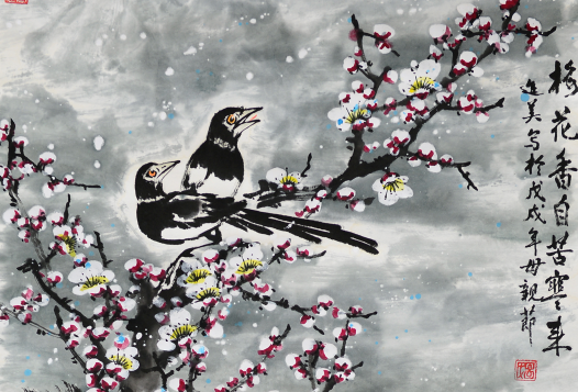 花鳥(niǎo)畫(huà)——呂進(jìn)美